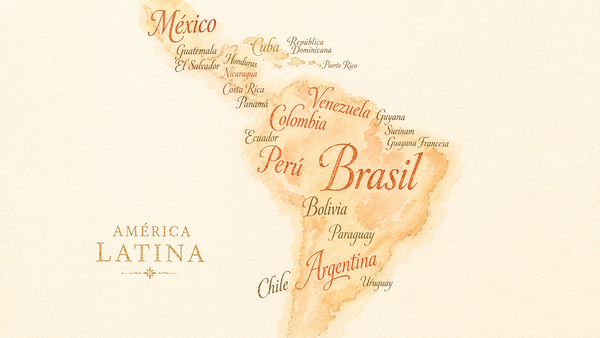 Map of Latin America